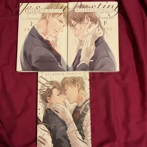 Kashikomarimashita, Yes, My Destiny + Answer Manga Set vols. 2-4 in Japanese